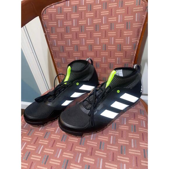 New Adidas The Gravel 2.0 Cycling Shoes Black White Mens Sz 11.5 - HQ9034 - Picture 2 of 9